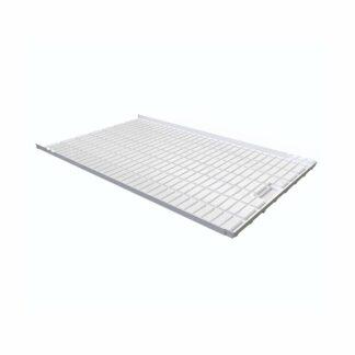 Commercial Tray End Section W / Drain 5’x78.74” (2000mm)