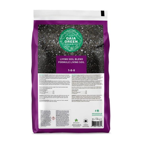 GAIA GREEN FORMULE LIVING SOIL 30L