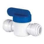 HydroLogic Ball Valve Inline Shut-Off 3/8" QC x 3/8" QC