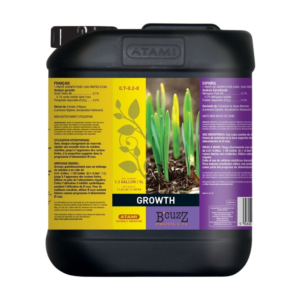 Atami B'Cuzz Growth Stimulator 5L
