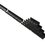 Botanicare Drain Gutter Tray Black