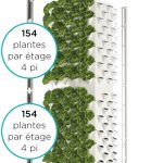 Jardin Rotatif 1040 plantes par tour Bouturages (usagés)
