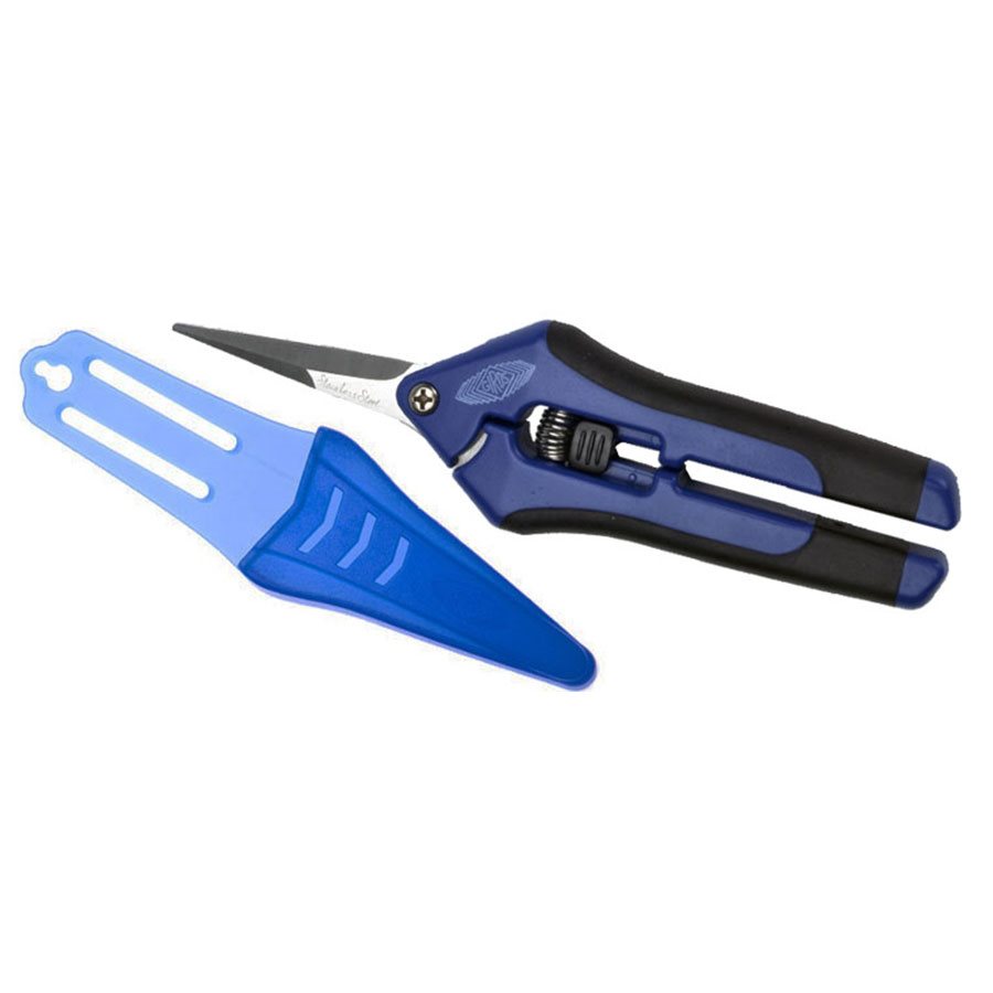 Giro's sécateur bleu lames droites effilées SEC-1001D