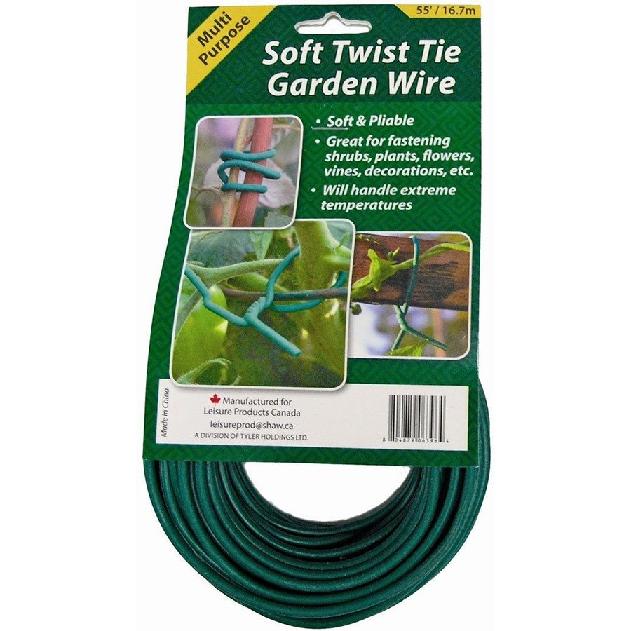 Fil de jardin twist tie pour plantes 55'