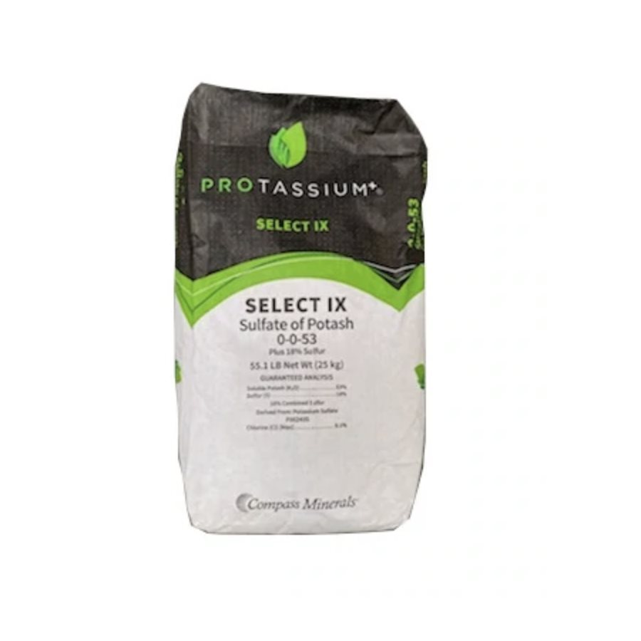 Potassium sélect IX sulphate potassium 0-0-53 25KG