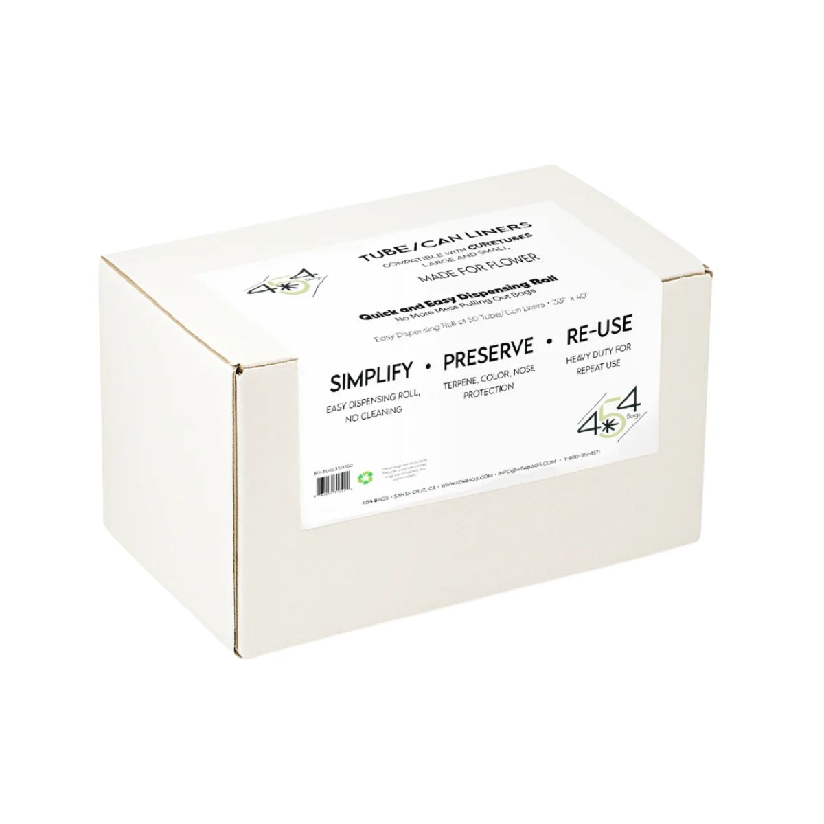 454 Bags Curetube Compatible Curing Liners 33" x 40" (50)