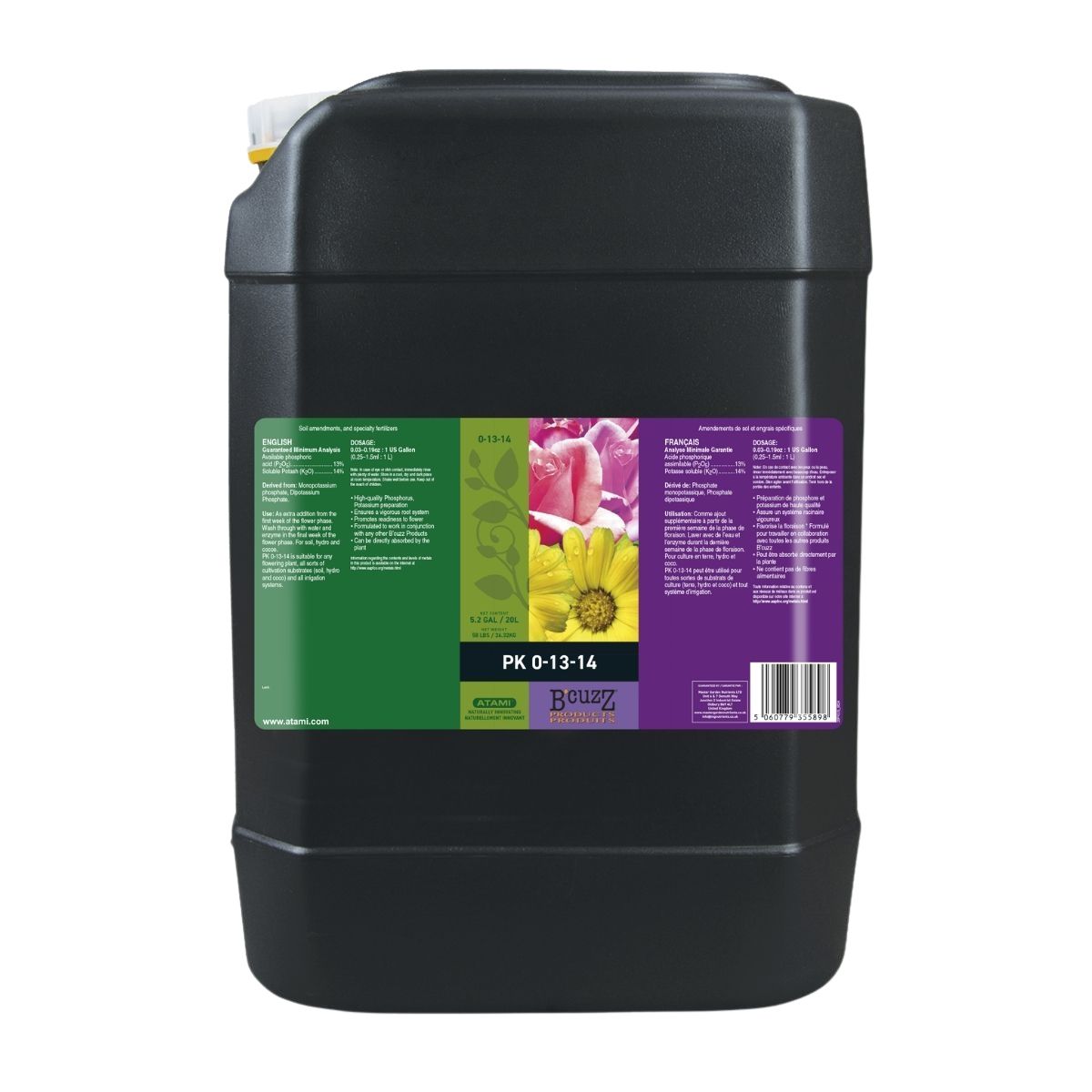 Engrais B'Cuzz PK 13-14 20 Litres