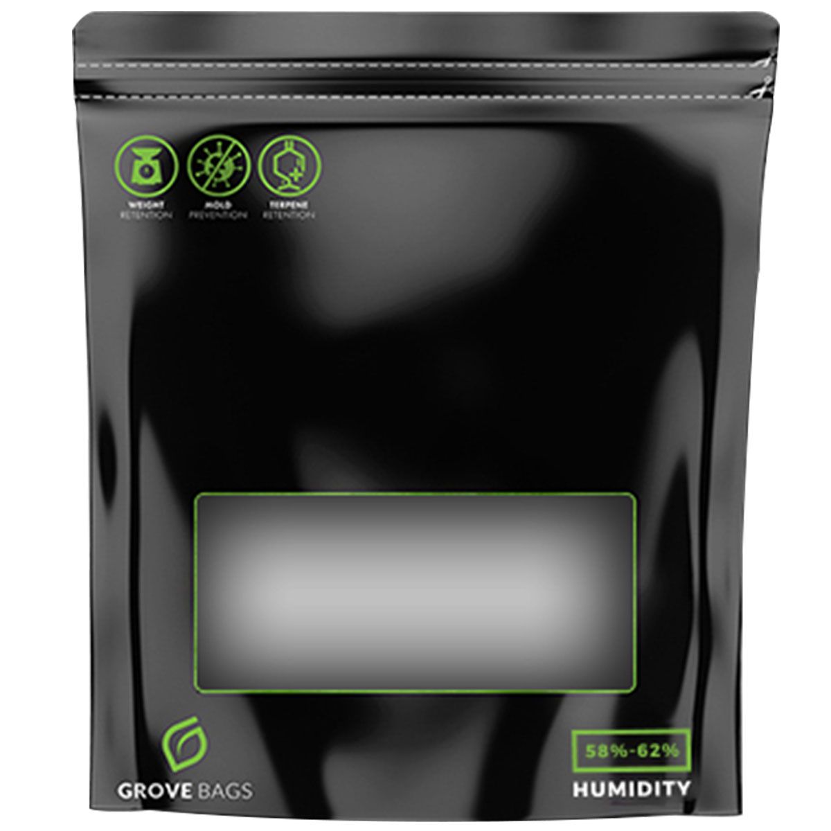 Grove Bags Sachet avec Fenêtre 1/4lb