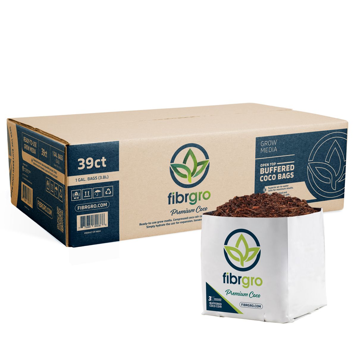Fibrgro Sac de coco Fibrgro 1 Gal 50% WHC (39)