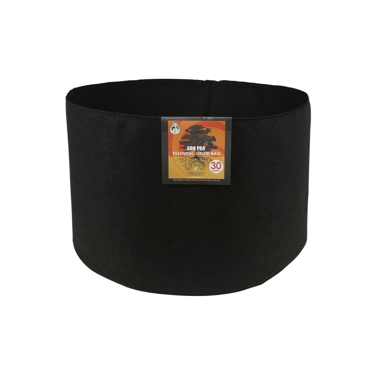Grove Bags Pots ronds en tissu Essential 30 Gallon (30) Commande spéciale