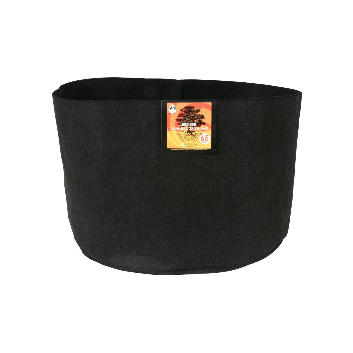 Grove Bags Pots ronds en tissu Essential 65 Gallon (20) Commande spéciale