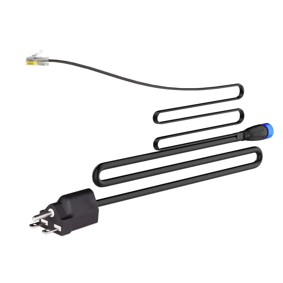 Wachsen Câble d'alimentation de 1,5 m (5 pi) pour éclairage sous canopée 208-240V