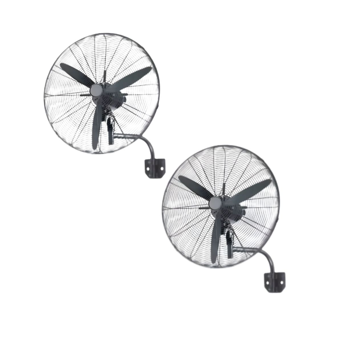 TM Industrial 20" Ventilateur oscillant mural noire