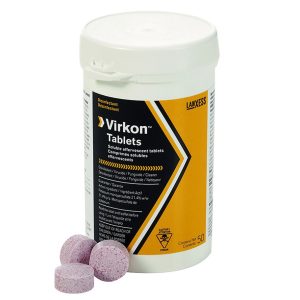 Vetoquinol  Nettoyant Virkon 50 comprimés