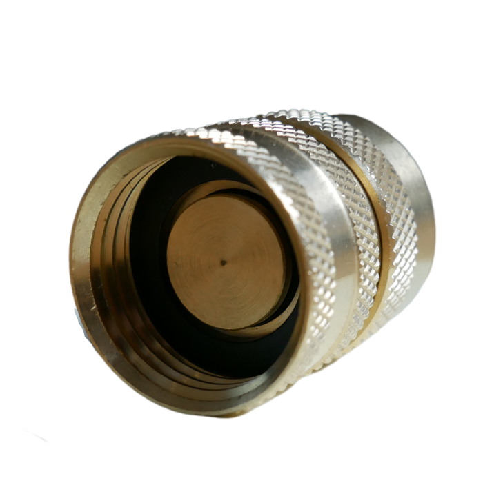 Dramm Connecteur femelle avec joint d'arrêt à raccord rapide 3/4''