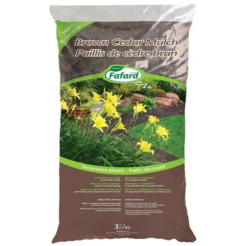 FAFARD Paillis de cèdre brun 85 L