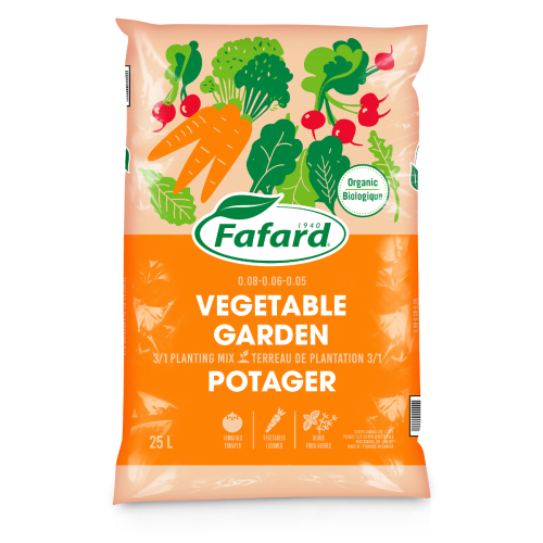 FAFARD Terreau de plantation pour potager 3/1 bio 25 L