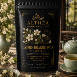 Thé Vert au Jasmin biologique «Gold Dragon» 50G