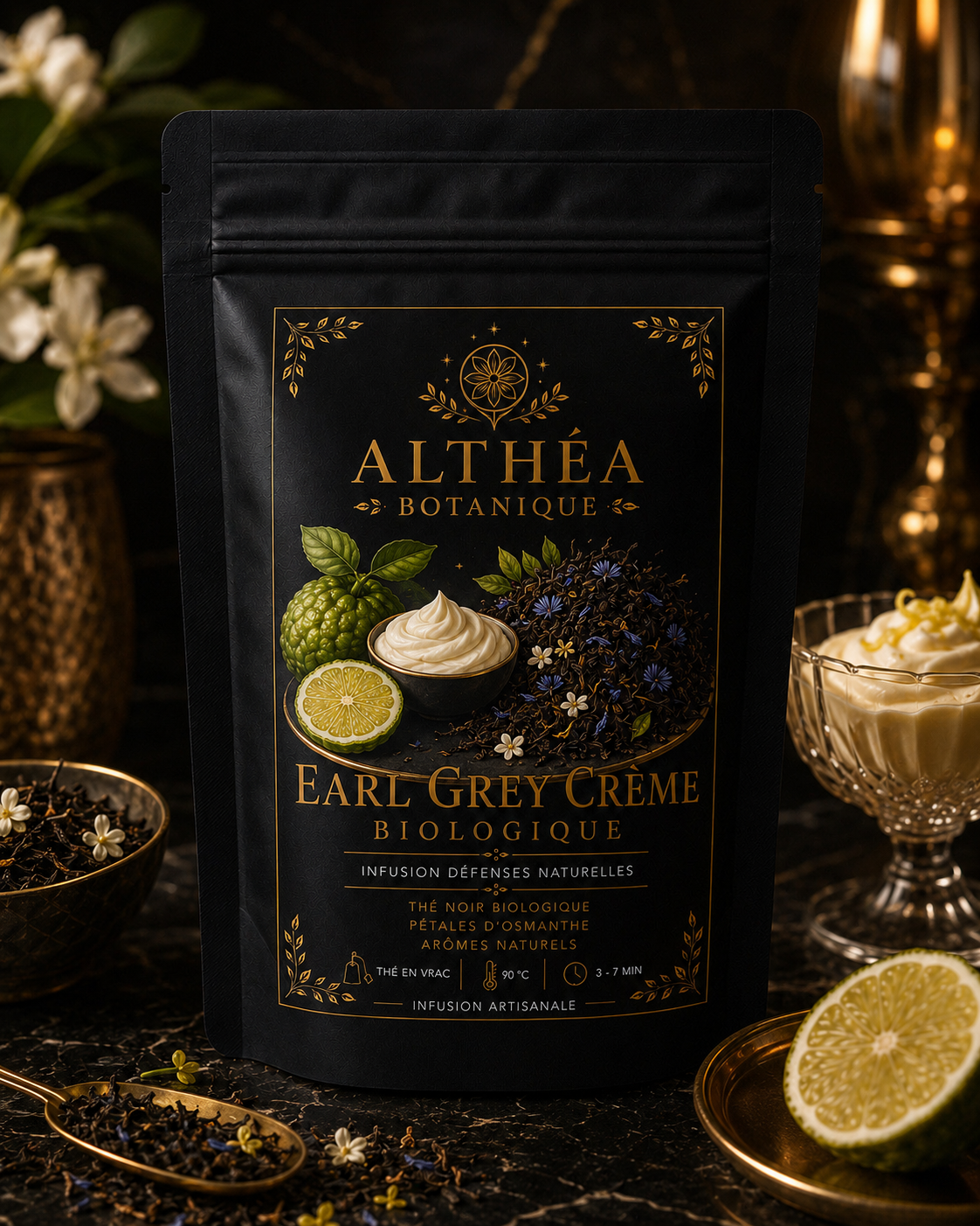 Thé Earl Grey Crèmeux biologique 50G